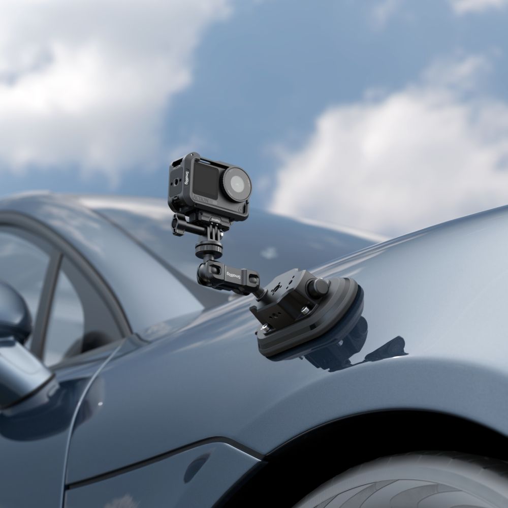 SmallRig 5842 3 x 6" Car Suction Support for Action Cameras