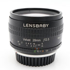 Lensbaby Velvet 28 Canon EF used