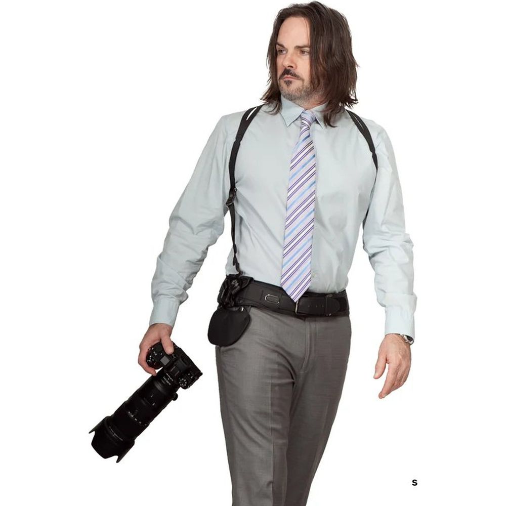 Spider SpiderPro Dual Shoulder Harness V3, Black