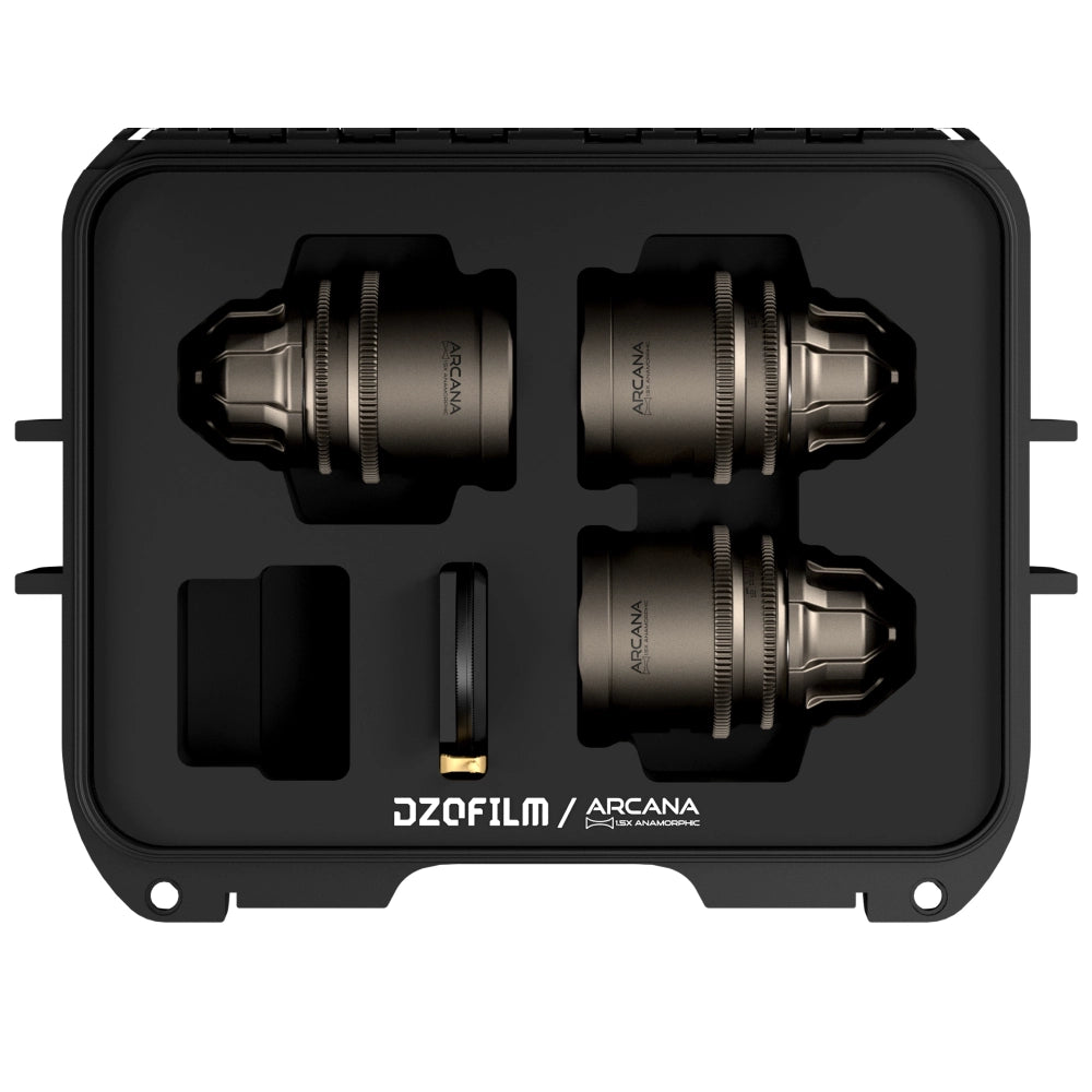 DZOFILM Arcana 3-Lens-Kit 32/45/75mm PL-Mount (metrisch)