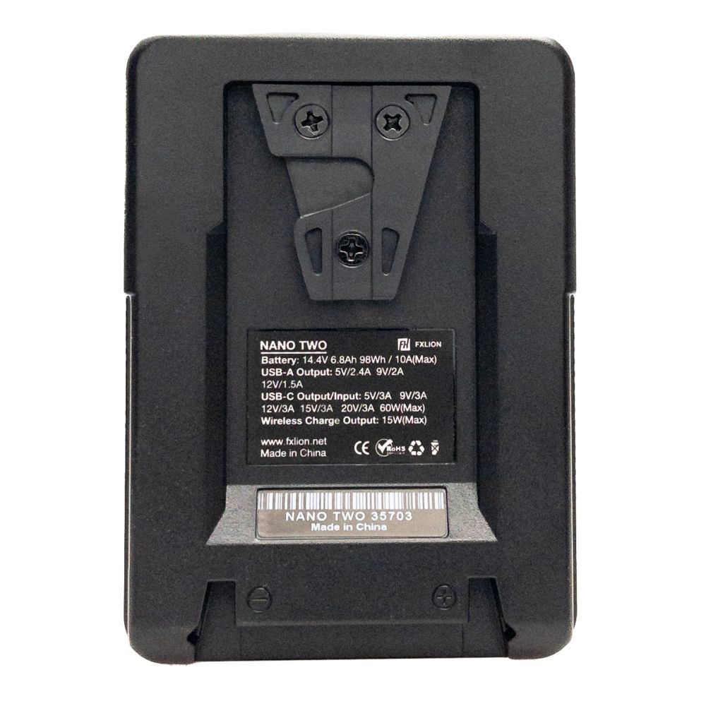 Nanlite Forza 60B II Bi-color LED light - V-mount Location kit