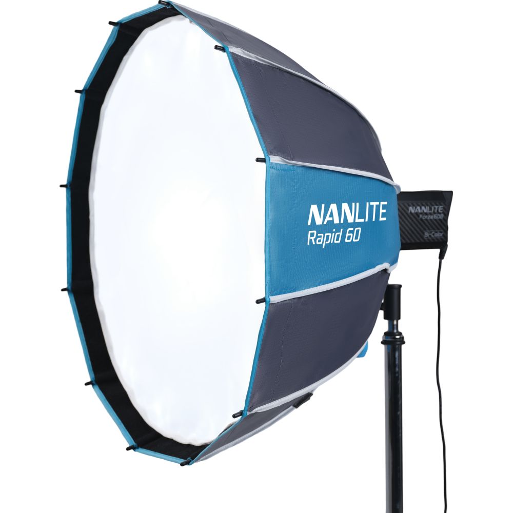 Nanlite Forza 60B II Bi-color LED light - V-mount Location kit