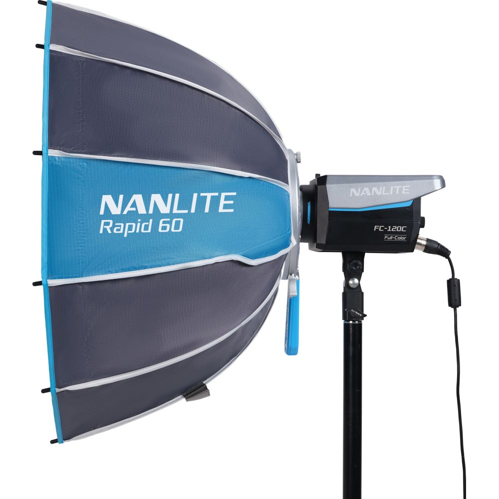 Nanlite Forza 60B II Bi-color LED light - V-mount Location kit