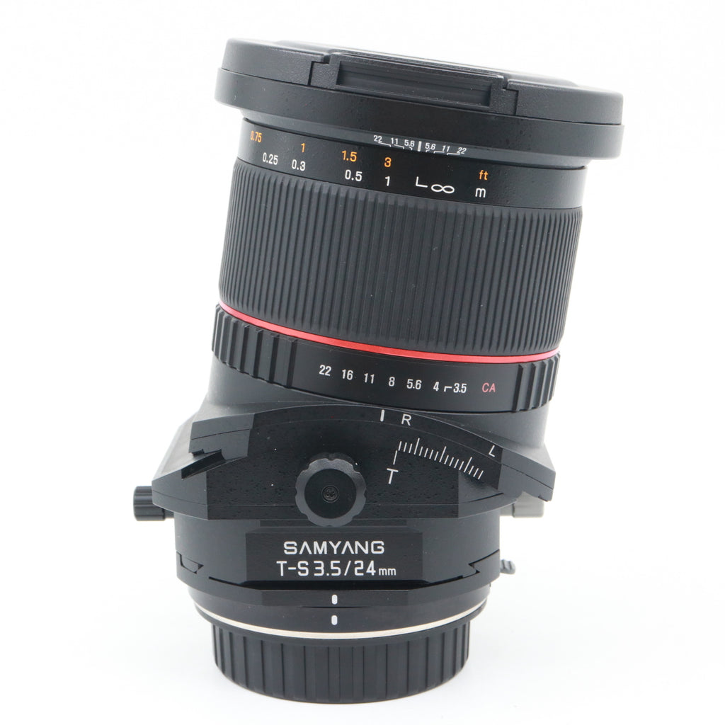 Samyang T-S 24mm f/3.5 ED AS UMC Tilt/Shift Canon used