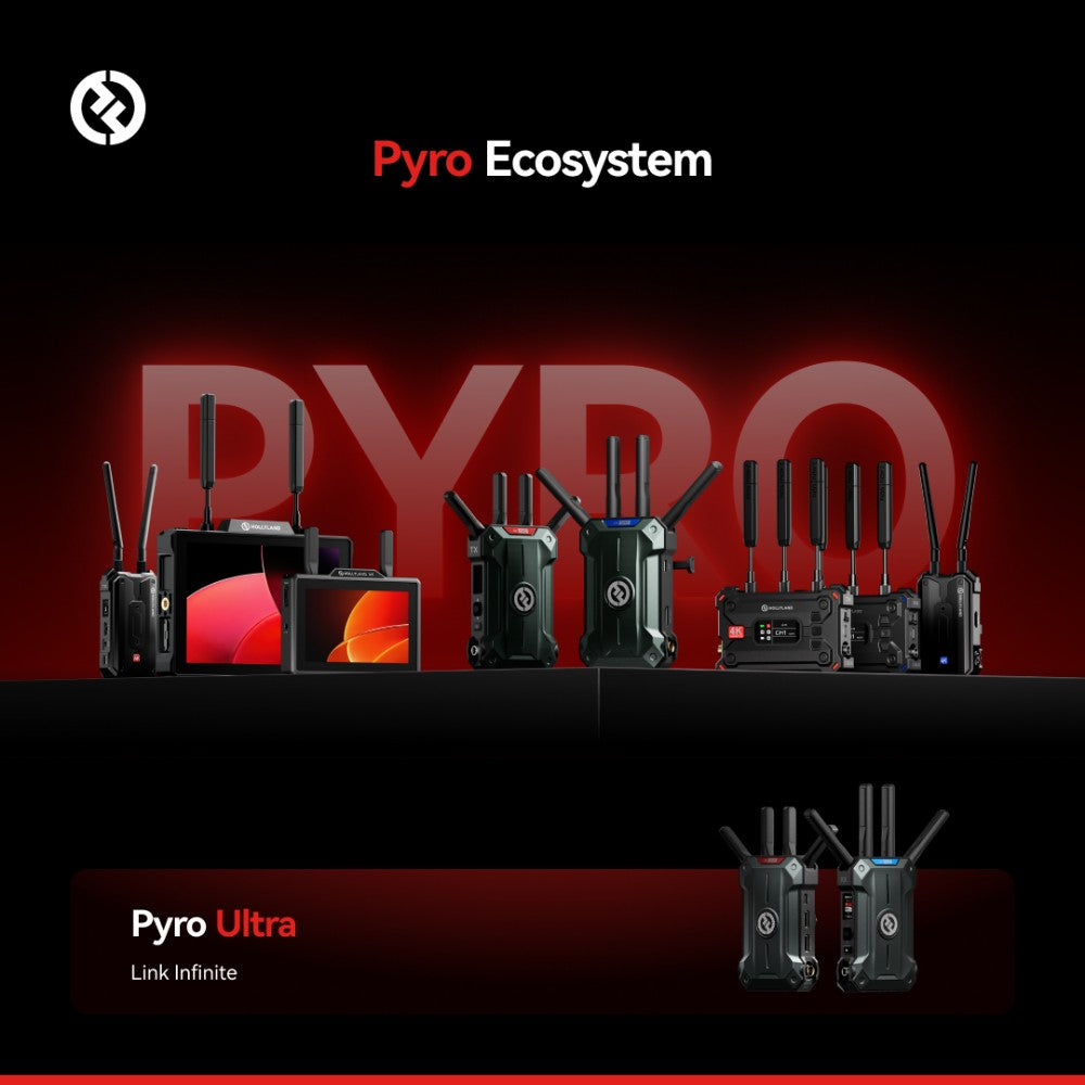 Hollyland Pyro Ultra Transmitter + 2x Receiver
