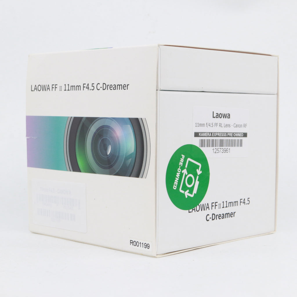 Laowa 11mm f/4.5 FF RL Lens - Canon RF used