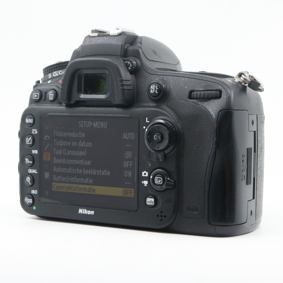 Nikon D610 body used