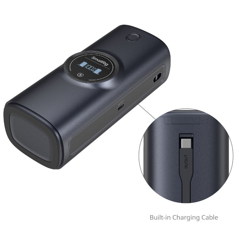 SmallRig 5108 Power Bank Charger Case Kit for Canon LP-E6P / LP-E6NH Camera Batteries