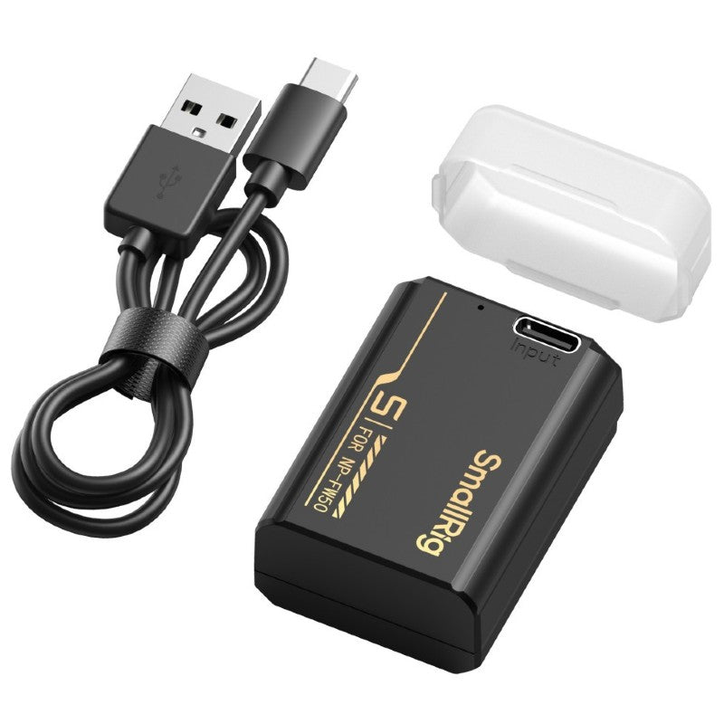SmallRig 6097 Camera Battery mit USB-C Charging für Sony NP-FW50