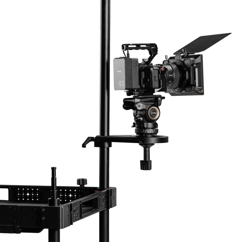 SmallRig 6253 Tripod Head Mount Plate für Camera Cart (75mm/100mm)