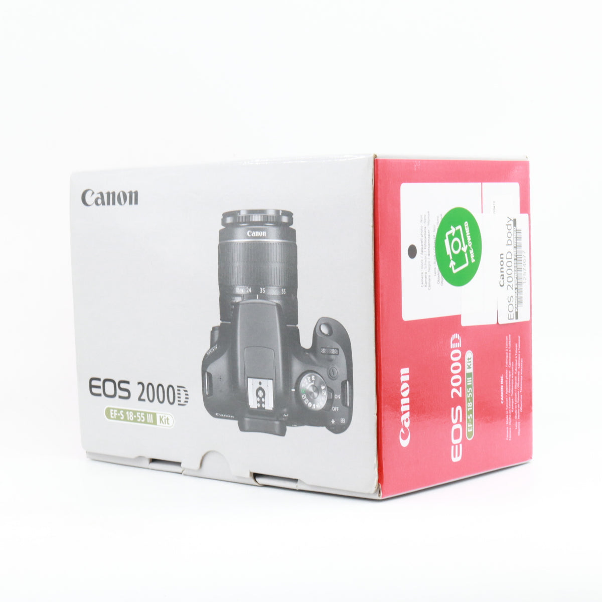 Canon EOS 2000D body used