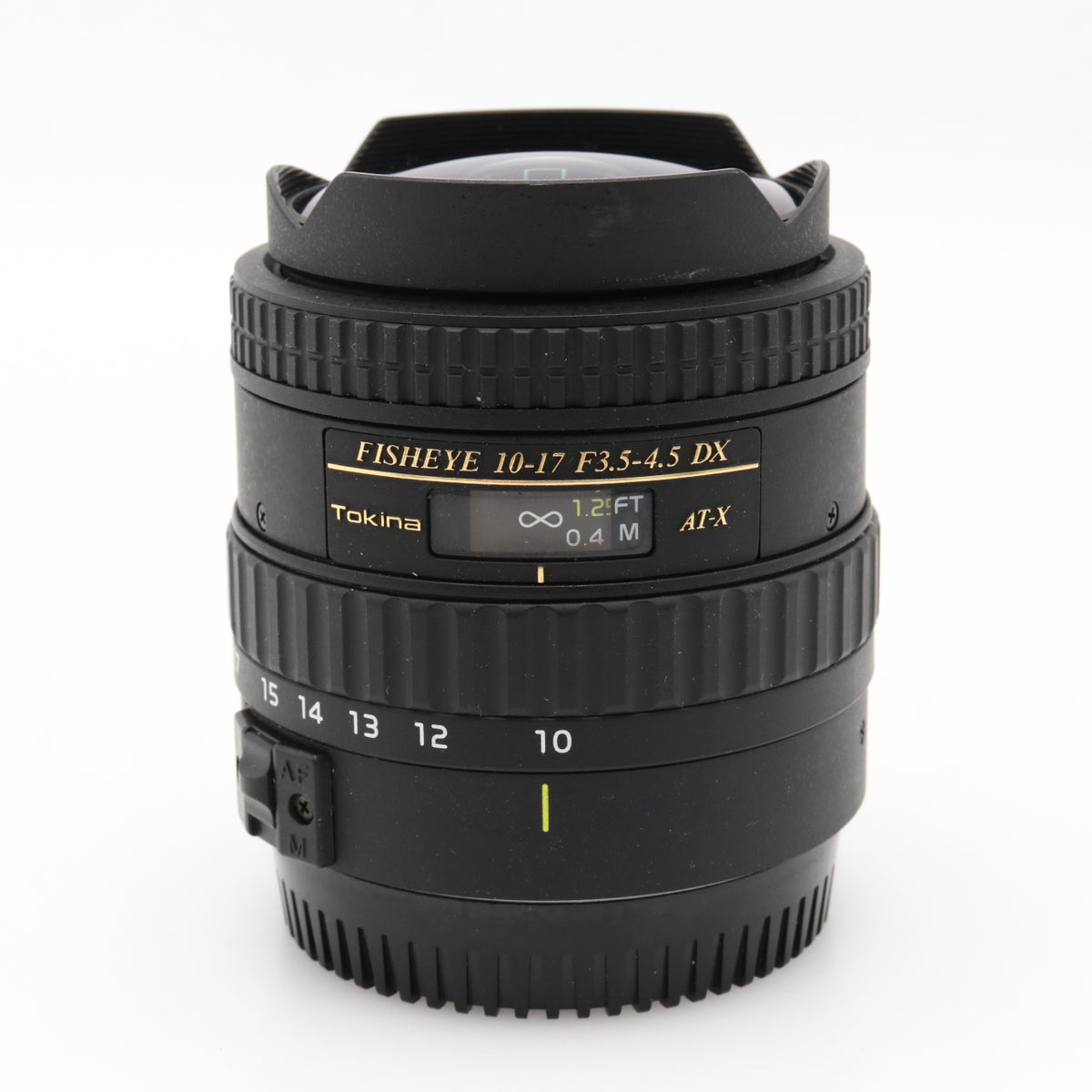 Tokina 10-17mm f/3.5-4.5 AT-X DX Fisheye Canon used