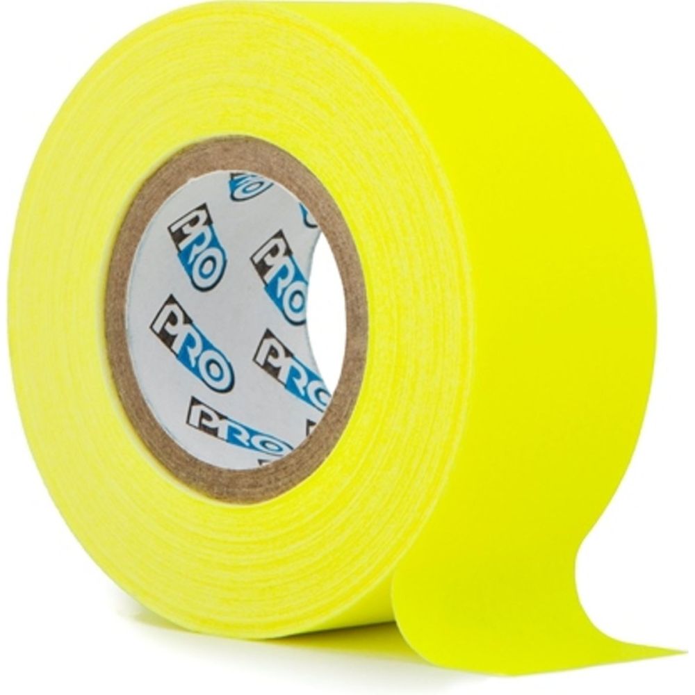 Pro Tapes Pro Gaff Pro Pocket 24mm x 5,4 m Fluoreszierendes Gelb