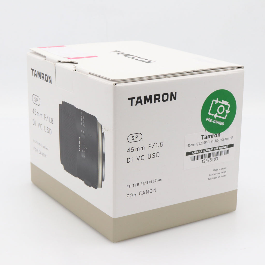 Tamron 45mm f/1.8 SP Di VC USD Canon EF gebraucht