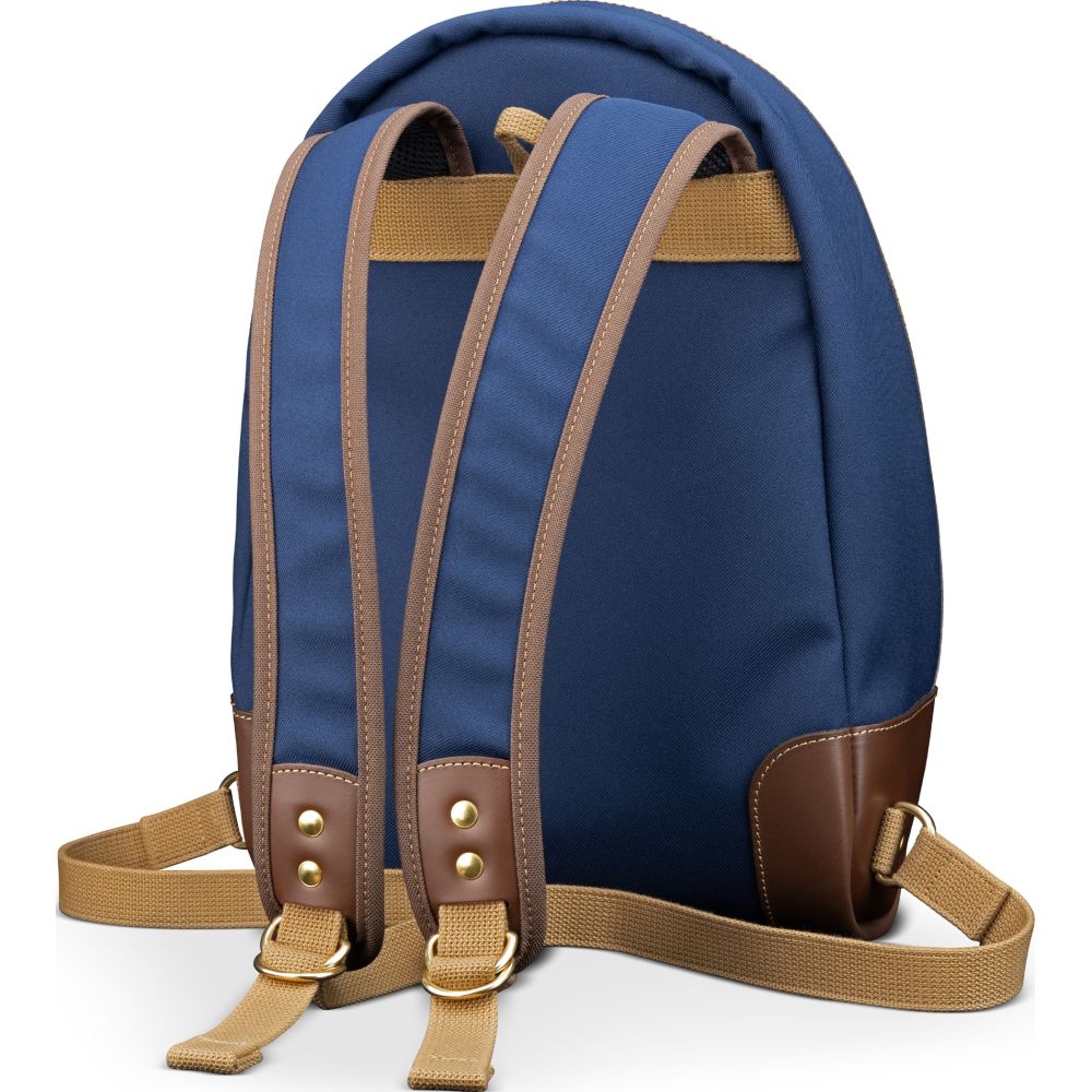 Billingham 35 Rucksack Marineblau Fibrenyte/Schokolade