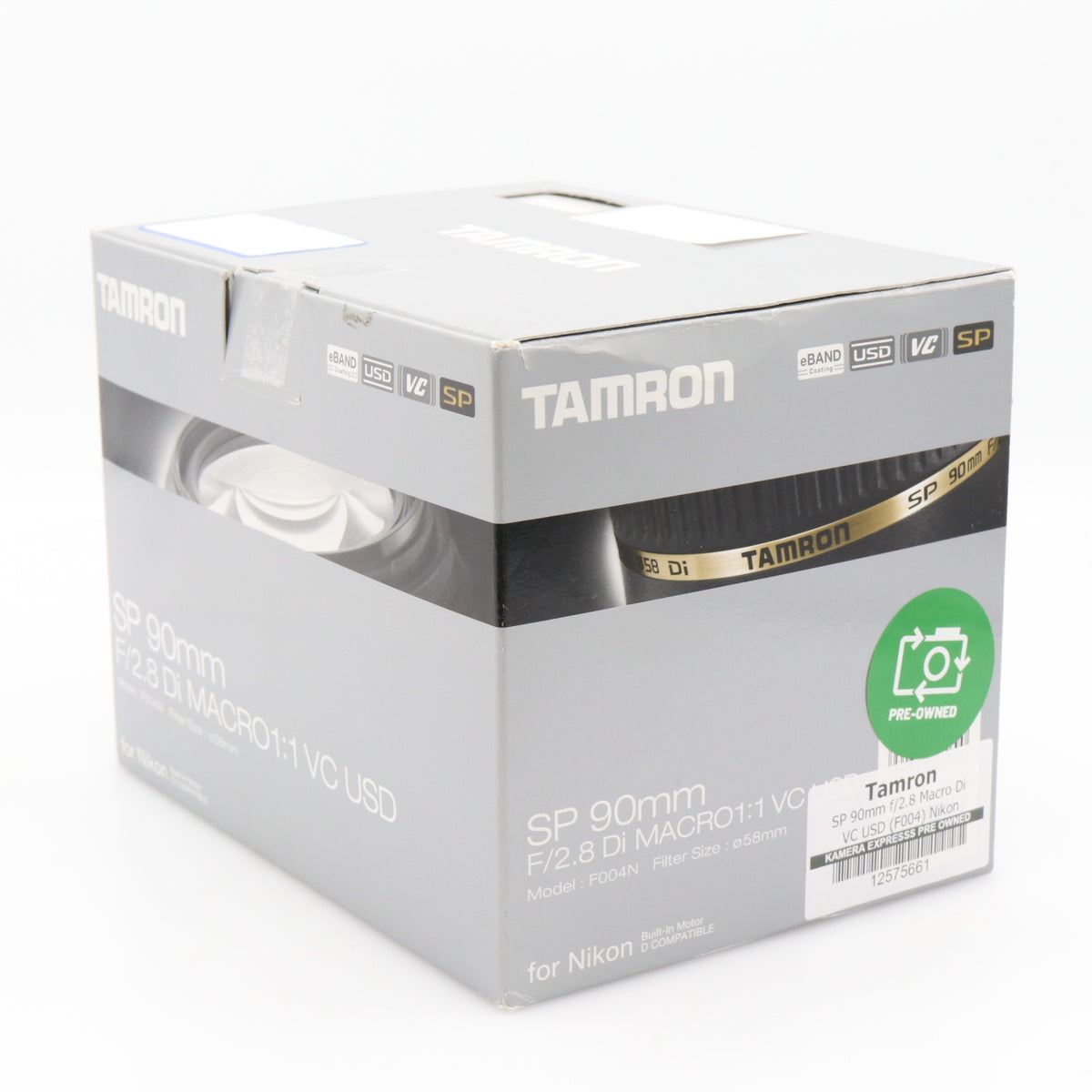 Tamron SP 90mm f/2.8 Macro Di VC USD (F004) Nikon used