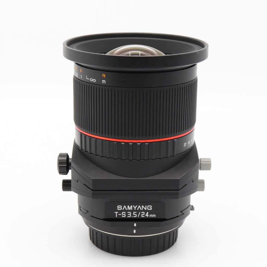Samyang T-S 24mm f/3.5 ED AS UMC Tilt/Shift Canon used