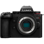 Panasonic Lumix DC-G9II + Lumix DMW-DMS1E Digitales Shotgun-Mikrofon