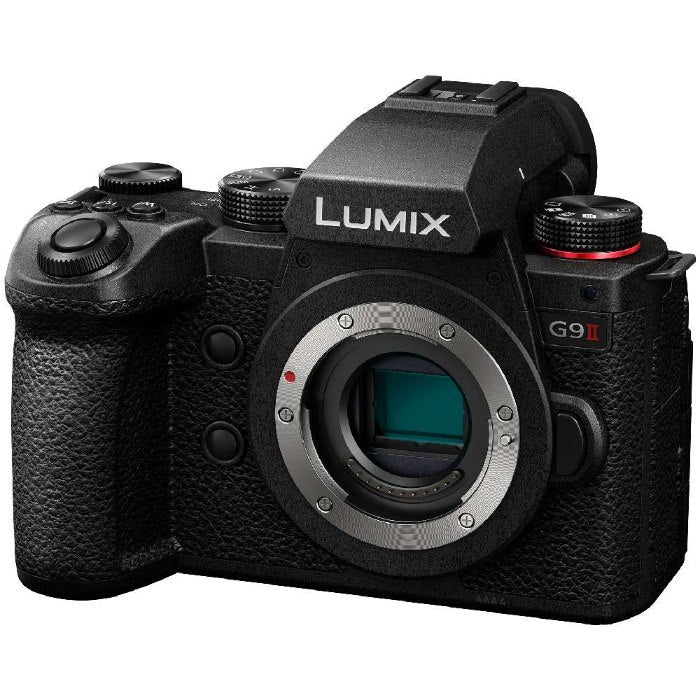 Panasonic Lumix DC-G9II + Lumix DMW-DMS1E Digitales Shotgun-Mikrofon