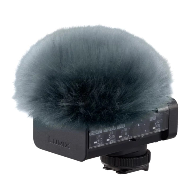 Panasonic Lumix DC-G9II + Lumix DMW-DMS1E Digitales Shotgun-Mikrofon
