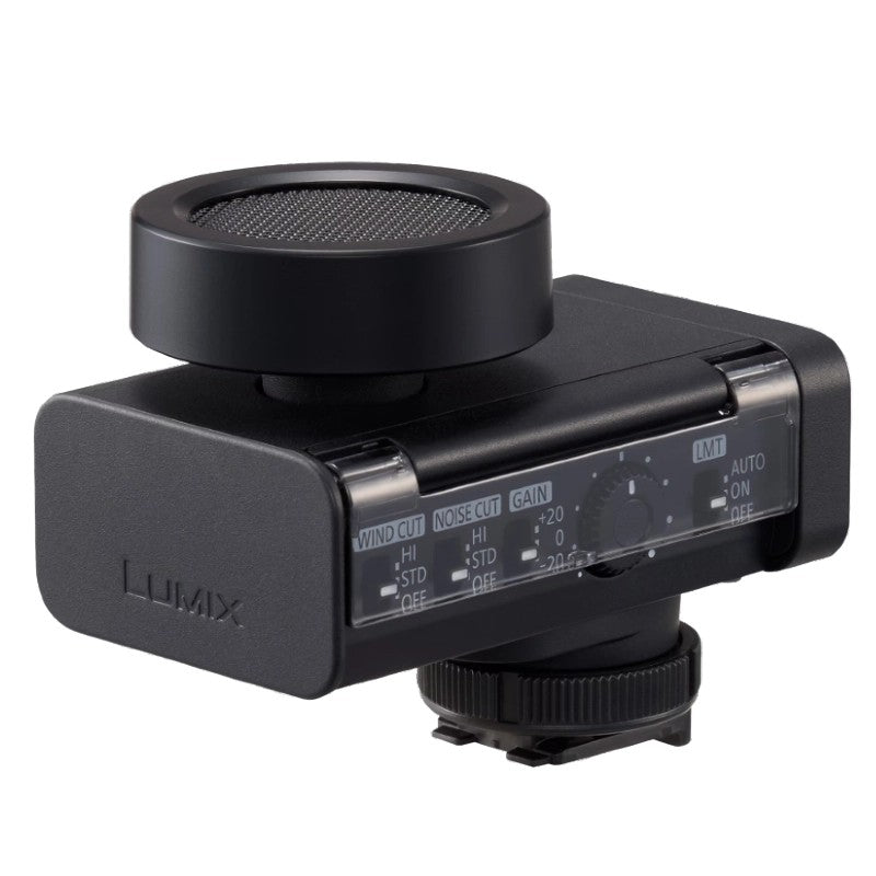 Panasonic Lumix DC-G9II + Lumix DMW-DMS1E Digitales Shotgun-Mikrofon