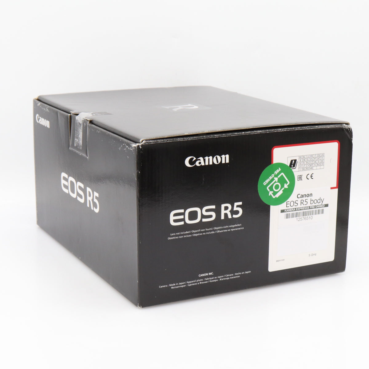 Canon EOS R5 body used