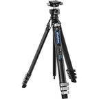 Leofoto AZ-204C+LH-25R Azure series Ultra Compact tripod, half silver