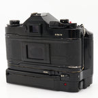 Canon A-1 body + motor-drive + FD 50mm F/1.8 used