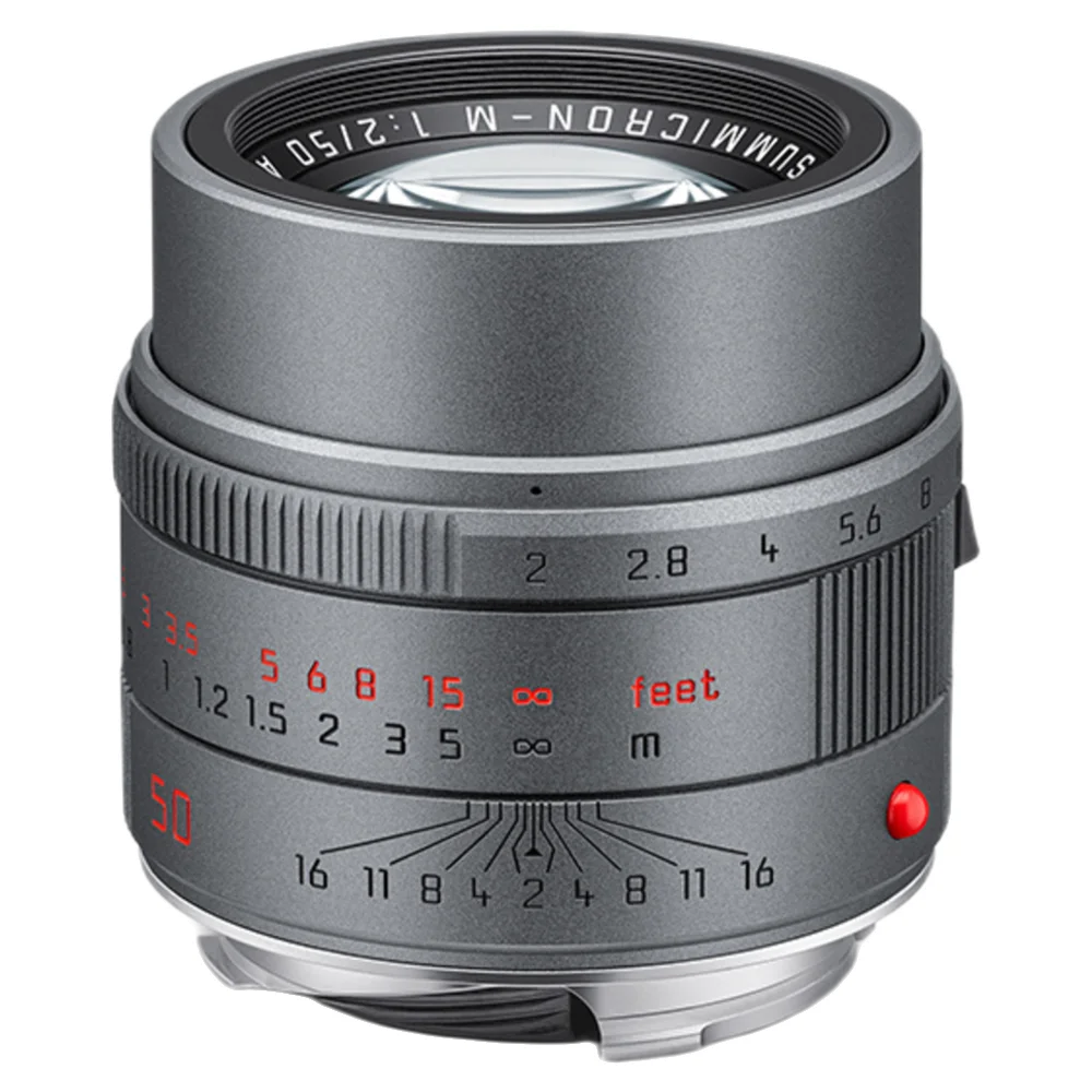 Leica 11160 APO-SUMMICRON-M 50mm f/2 ASPH. - Metal Gray Paint Finish