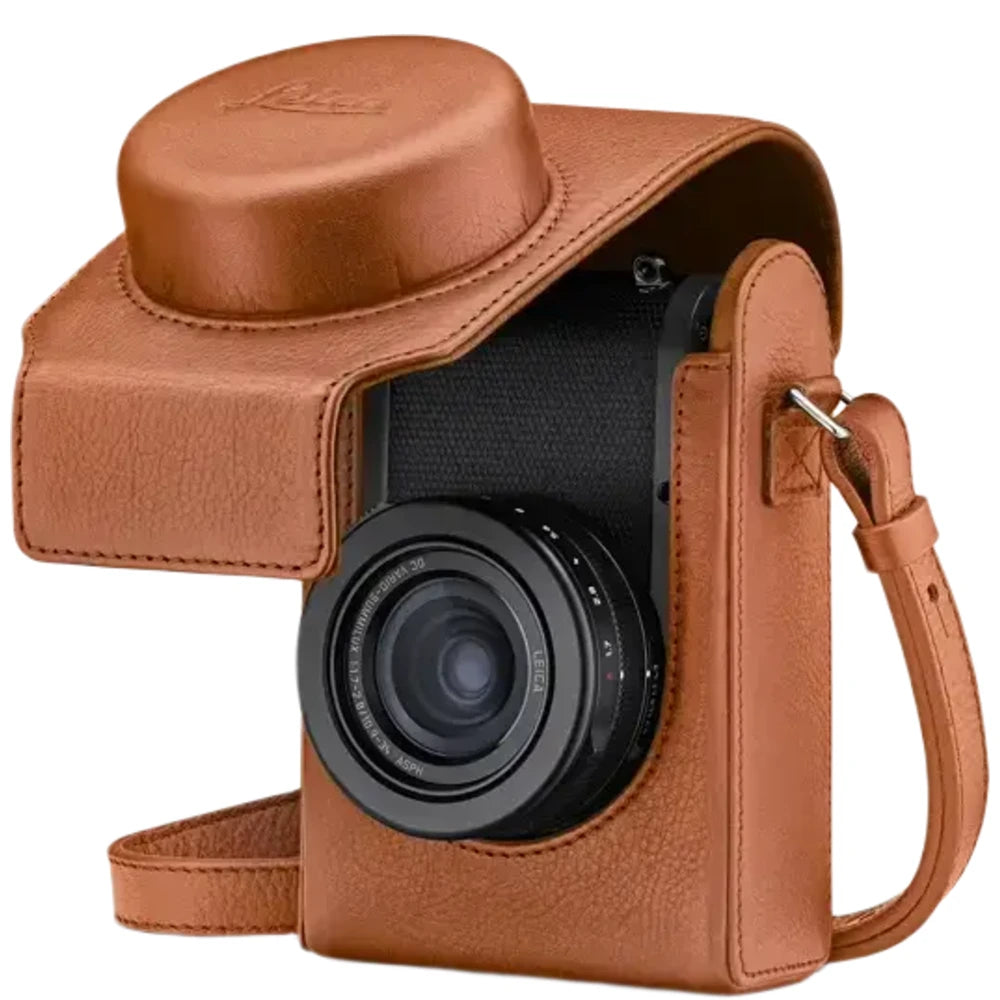 Leica 18599 Kamera Case, D-Lux 8, Leather, Cognac