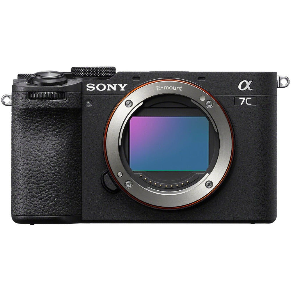 Sony A7C II schwarz + 24-50mm f/2.8 + Joby Compact Advanced Stativ