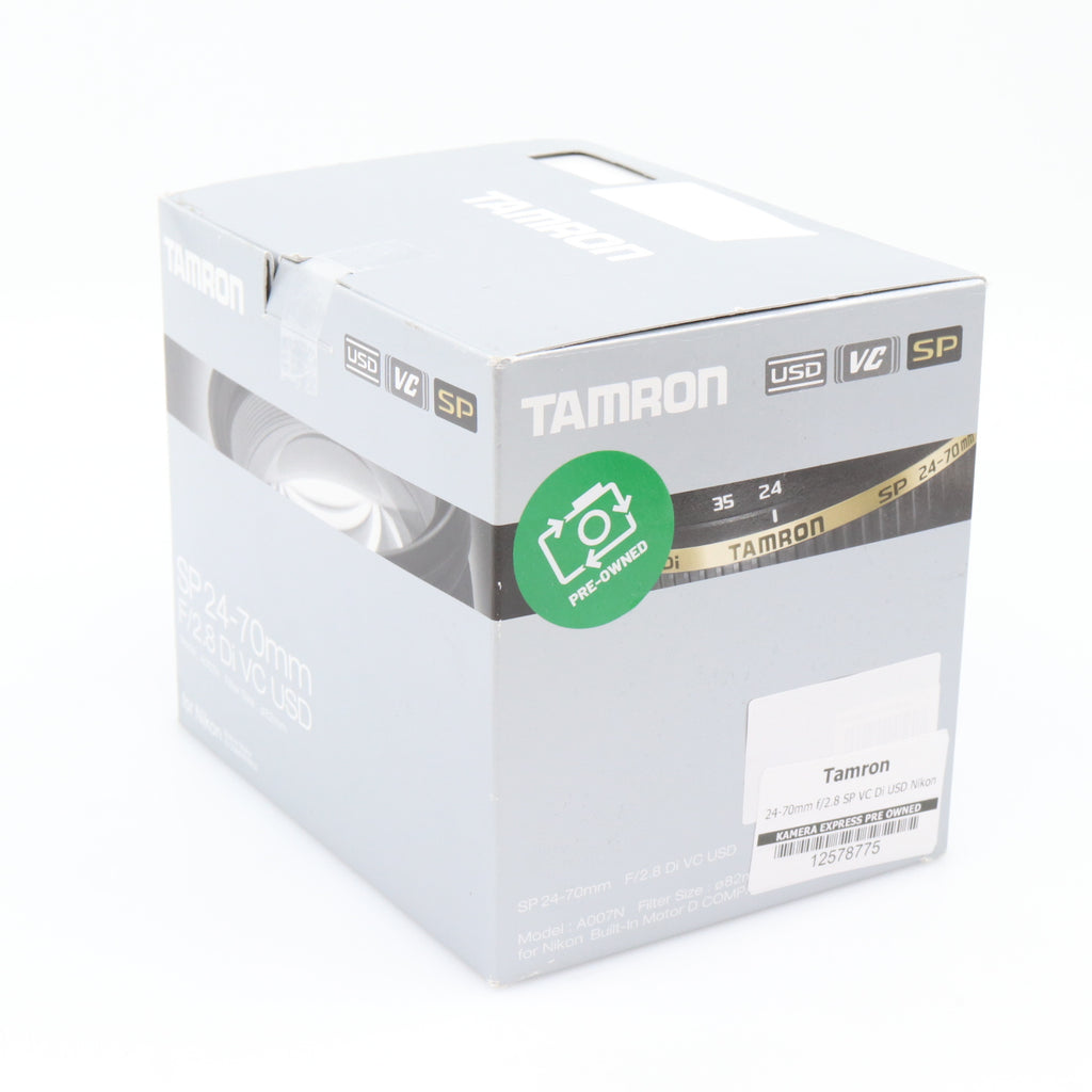 Tamron 24-70mm f/2.8 SP VC Di USD Nikon used
