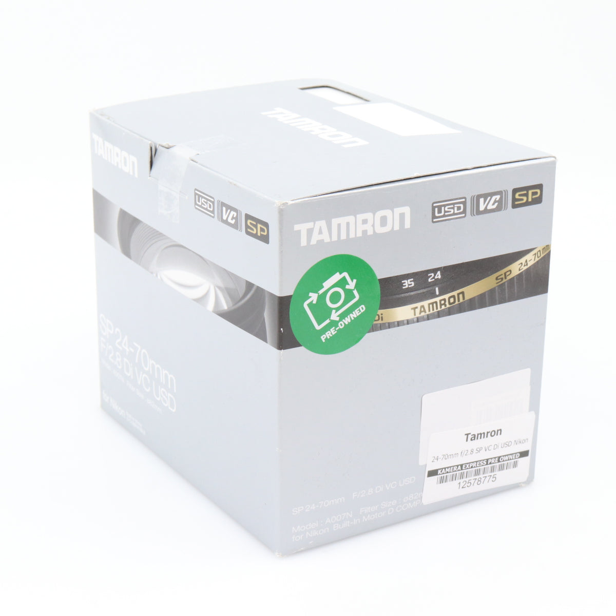 Tamron 24-70mm f/2.8 SP VC Di USD Nikon used