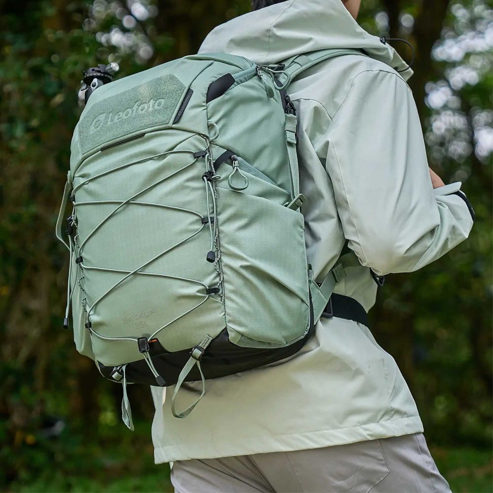 Leofoto Outdoor series 25L backpack bag incl. large insert, green