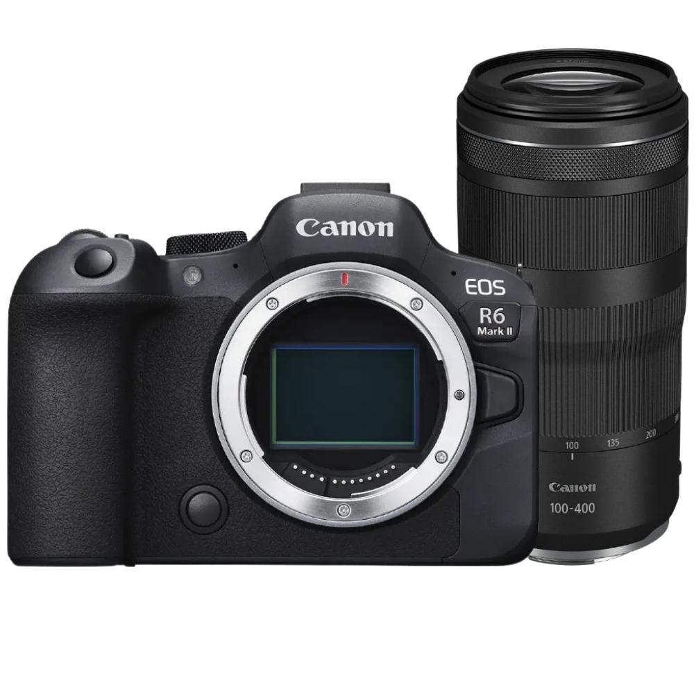 Canon EOS R6 mark II + RF 100-400mm f/5.6-8 IS USM objectief