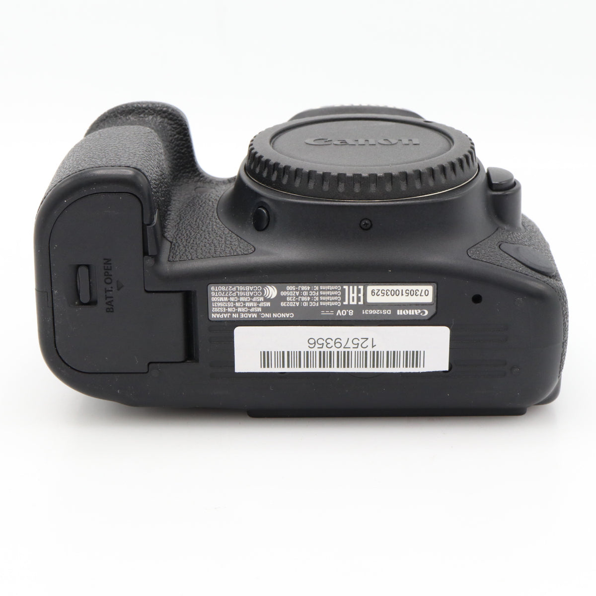Canon EOS 6D mark II body used