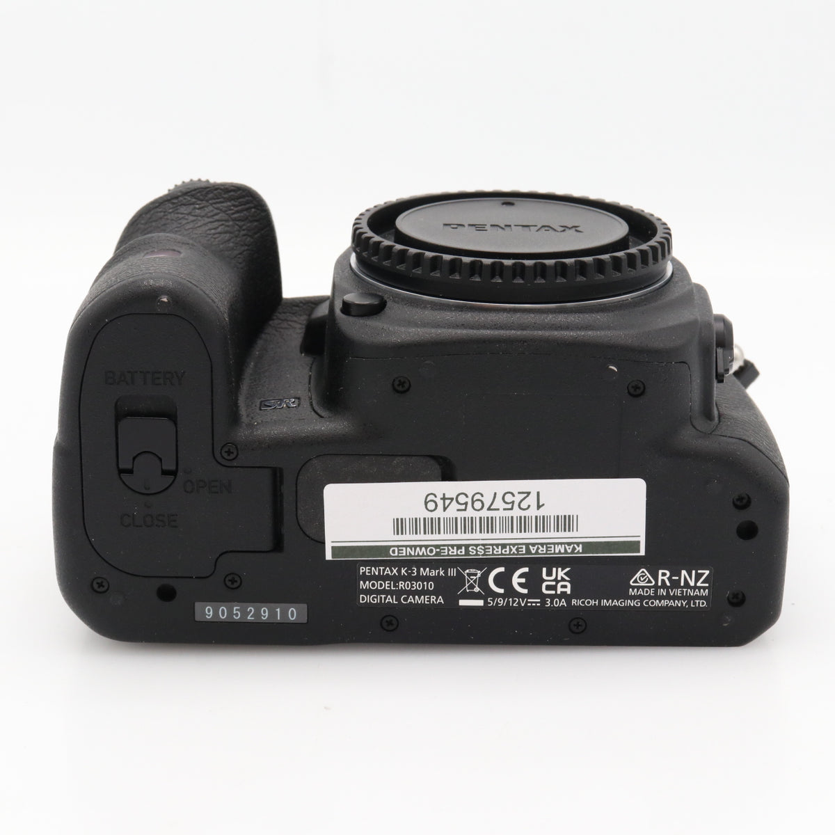 Pentax K-3 Mark III Monochrome body occasion