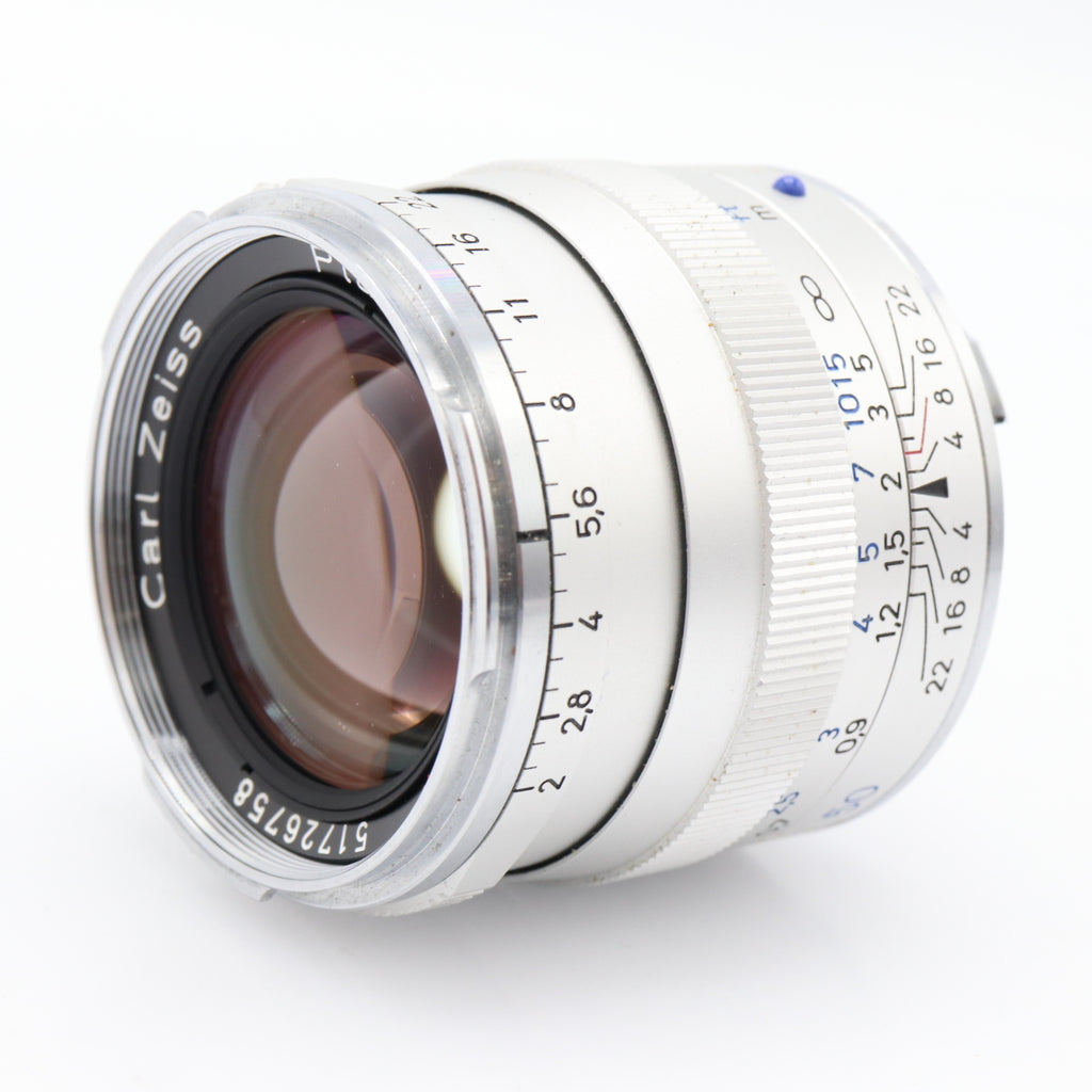 Zeiss 50mm f/2 Planar T* ZM silber gebraucht
