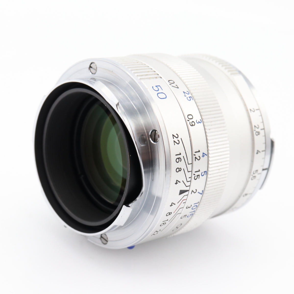 Zeiss 50mm f/2 Planar T* ZM silber gebraucht