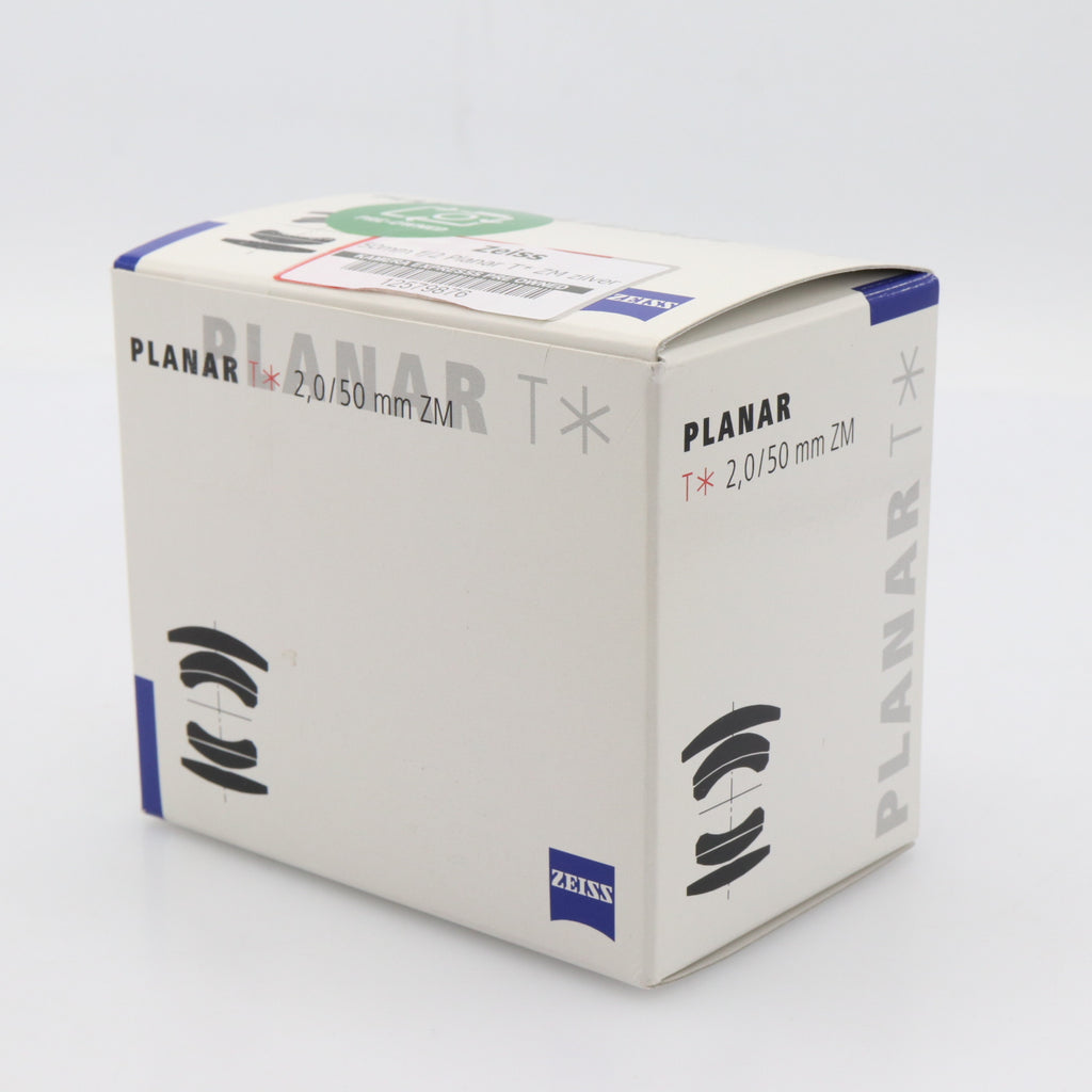 Zeiss 50mm f/2 Planar T* ZM silber gebraucht