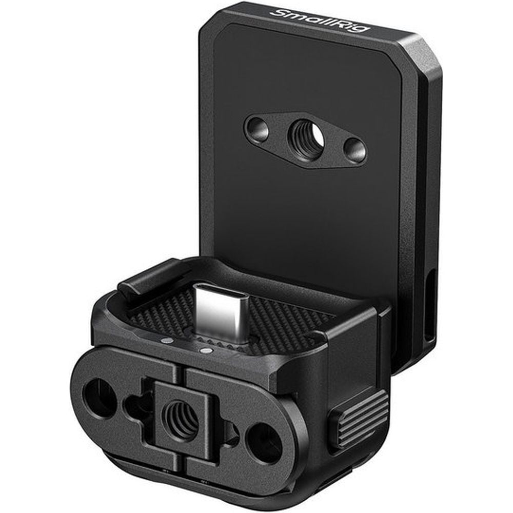SmallRig 6359 Schnellwechsel-Rückplatten-Halterung (mit USB-C-Anschluss) für DJI Osmo Pocket 4 & 3