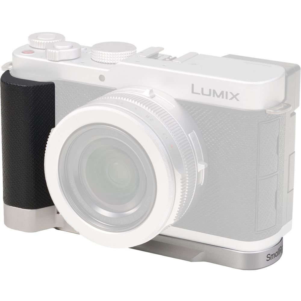 SmallRig 5701 L-Shaped Mount Plate Handle for Panasonic LUMIX L10, silver