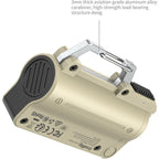 SmallRig 6089 Ladegerät-Set inkl. 2x 5000mAh 21700 Akku, Sandbraun