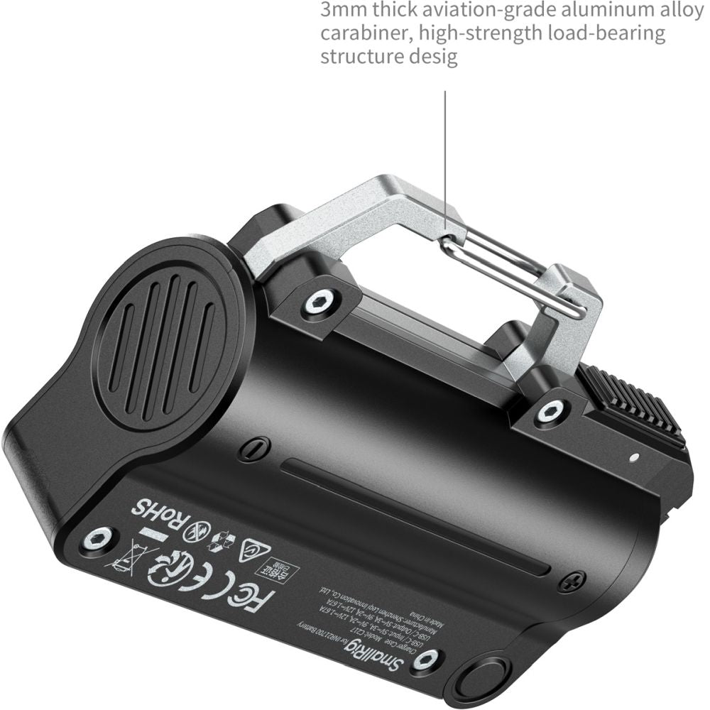 SmallRig 6091 Charger Kit incl. 2x 5000mAh 21700 Battery, Black