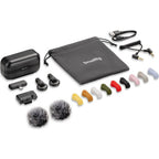 SmallRig 6526 S 70 Drahtloses Mikrofon mit Multi-Geräte-Kompatibilität, Schwarz