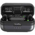 SmallRig 6526 S 70 Drahtloses Mikrofon mit Multi-Geräte-Kompatibilität, Schwarz