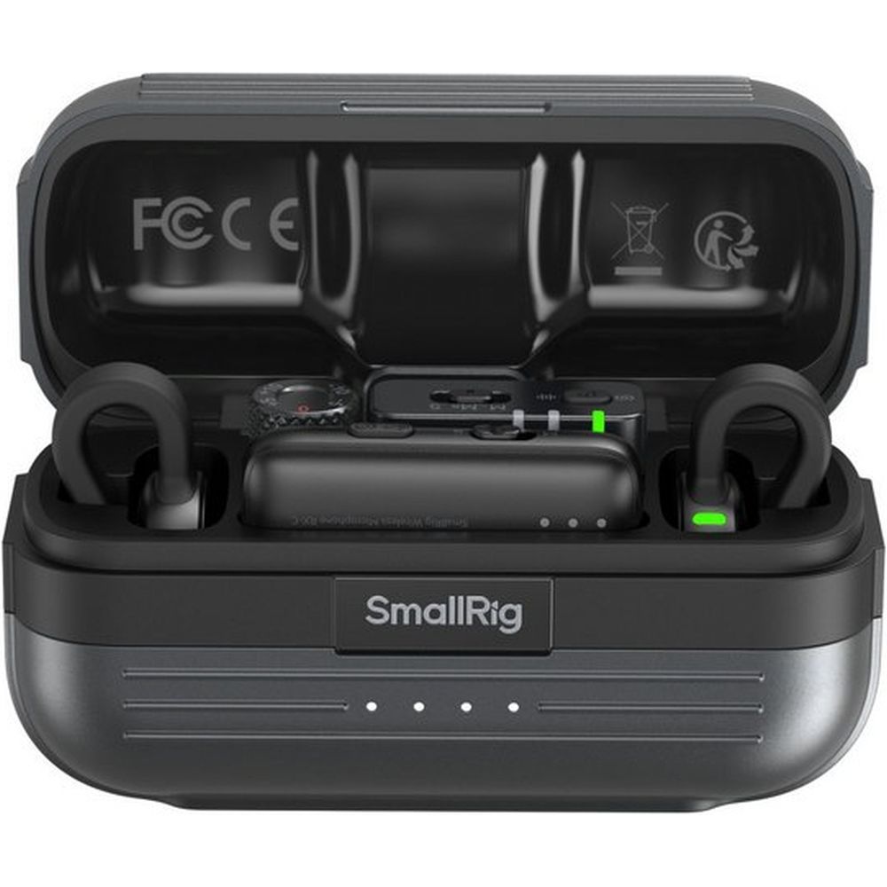 SmallRig 6526 S 70 Drahtloses Mikrofon mit Multi-Geräte-Kompatibilität, Schwarz