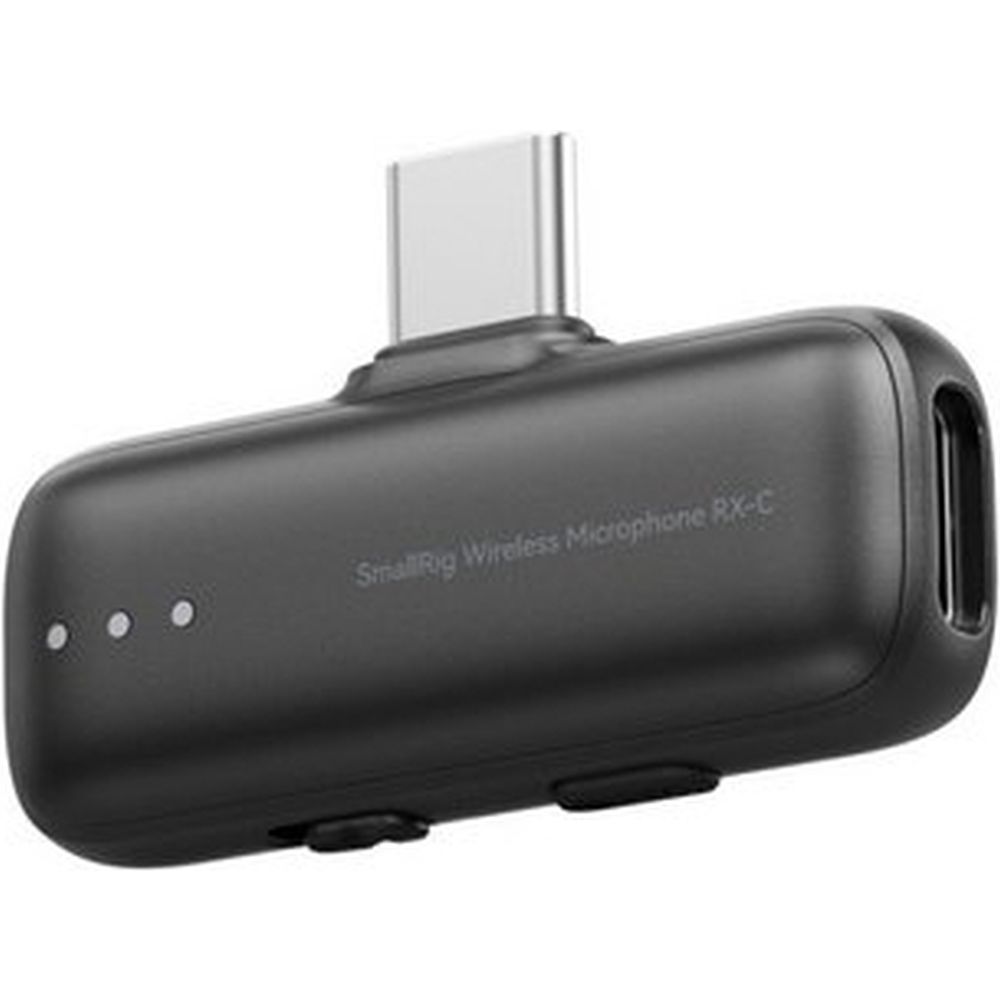 SmallRig 6526 S 70 Drahtloses Mikrofon mit Multi-Geräte-Kompatibilität, Schwarz