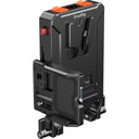 SmallRig 5881 Intelligent Power Management V-Mount Battery Adapter Plate (With 15mm Dual Rod Clamp)