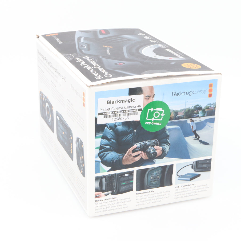 Blackmagic Pocket Cinema Camera 4K gebraucht
